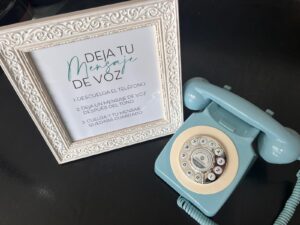 ideas originales para tu boda con el teléfono contestador